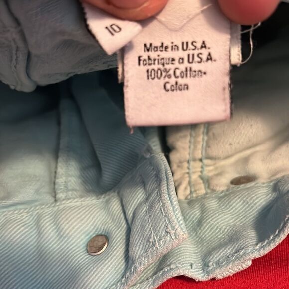 Vintage Calvin Klein Distressed Ripped Man Made Shorts - Picture 12 of 12